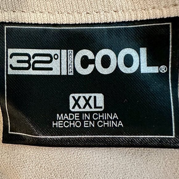 New 32 Degrees Cool Midi Twill Dress Sz XXL Cinched Waist Adjustable Drawstring - Picture 3 of 12